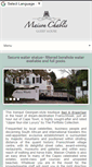 Mobile Screenshot of maisonchablis.co.za